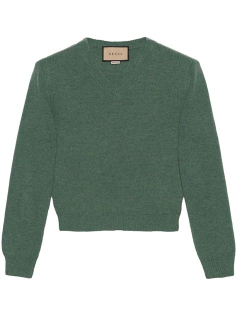 v neck gucci sweater|v neck jumper men's designer.